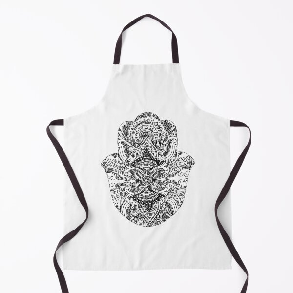 Item preview, Paisley Mandala Hamsa Ink designed and sold by Bebichic.