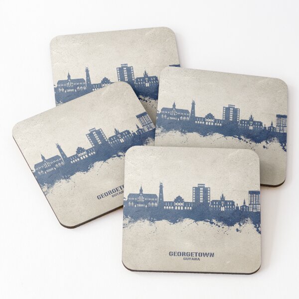Item preview, Georgetown Guyana Skyline designed and sold by ArtPrints.