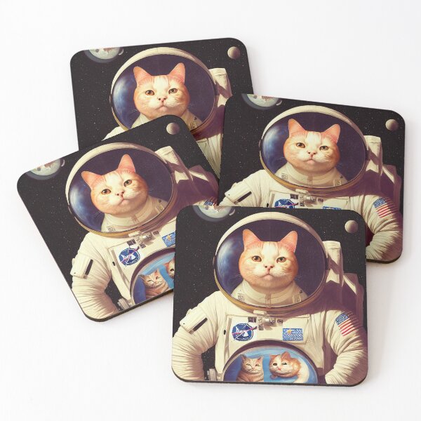 Item preview, Astro Cat designed and sold by ladarkepoque.