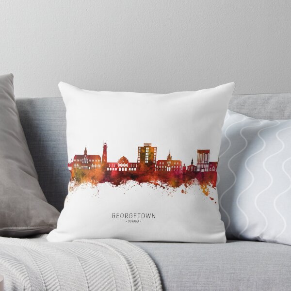 Item preview, Georgetown Guyana Skyline designed and sold by ArtPrints.