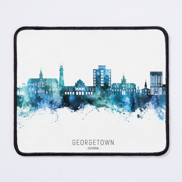 Item preview, Georgetown Guyana Skyline designed and sold by ArtPrints.