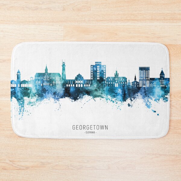 Item preview, Georgetown Guyana Skyline designed and sold by ArtPrints.
