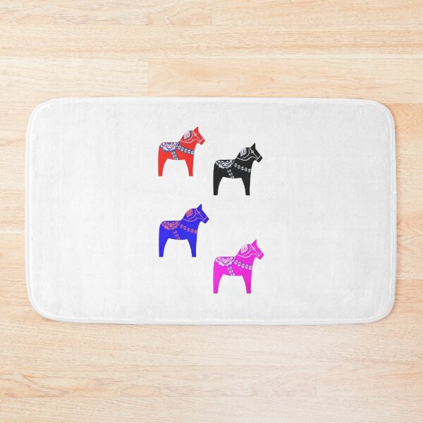 Item preview, Dalarna horse set, Dala horse, Dalahäst, Collage, Willow Days designed and sold by avit1.
