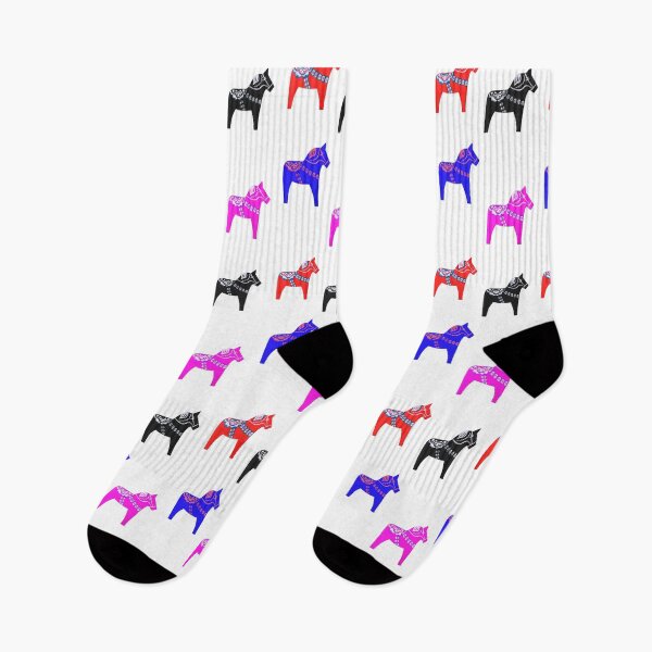 Item preview, Dalarna horse set, Dala horse, Dalahäst, Collage, Willow Days designed and sold by avit1.