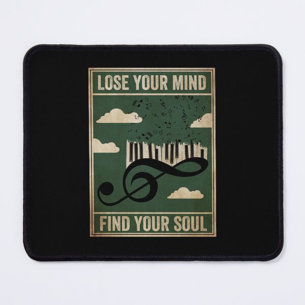Item preview, Music Ivory Piano Key Treble Clef Lose Your Mind Find Your Soul designed and sold by meachsmileyr11.