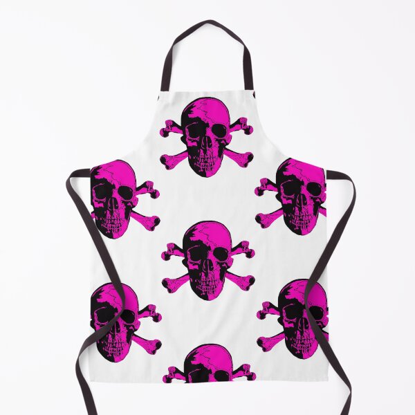 Item preview, Skull and cross bones Pink and Black designed and sold by EvilLeftHand.