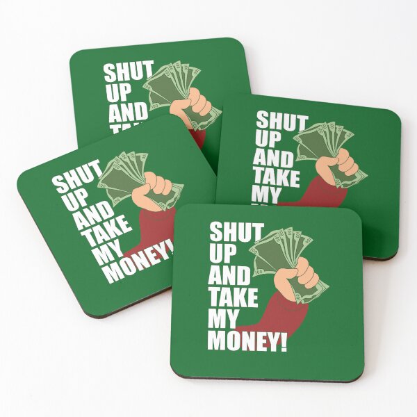 Item preview, Shut Up And Take My Money 40 Tee Mens Graphic Tee Casual  designed and sold by kriishirliq.
