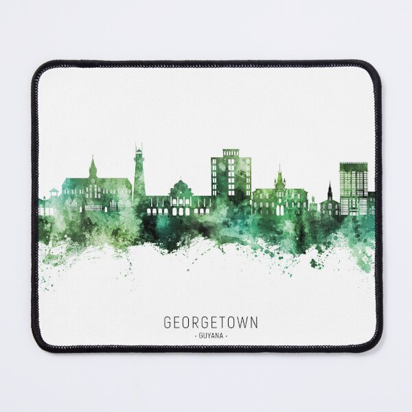 Item preview, Georgetown Guyana Skyline designed and sold by ArtPrints.