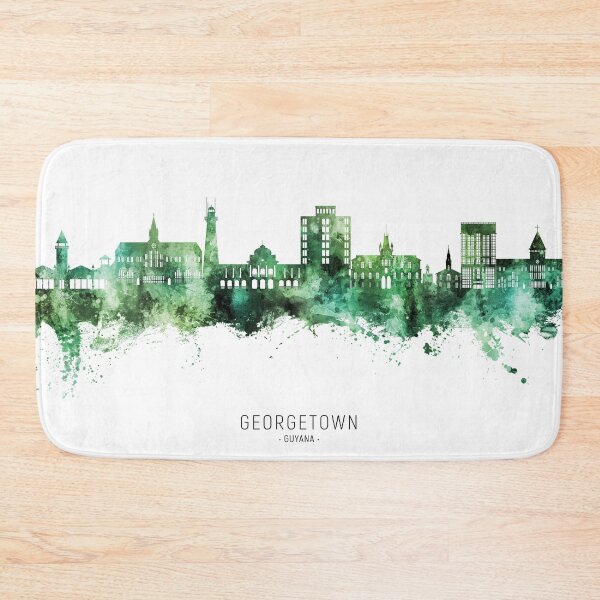 Item preview, Georgetown Guyana Skyline designed and sold by ArtPrints.