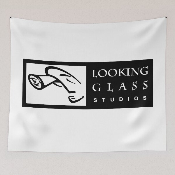 Item preview, Looking Glass Studios Logo designed and sold by LGSmerch.
