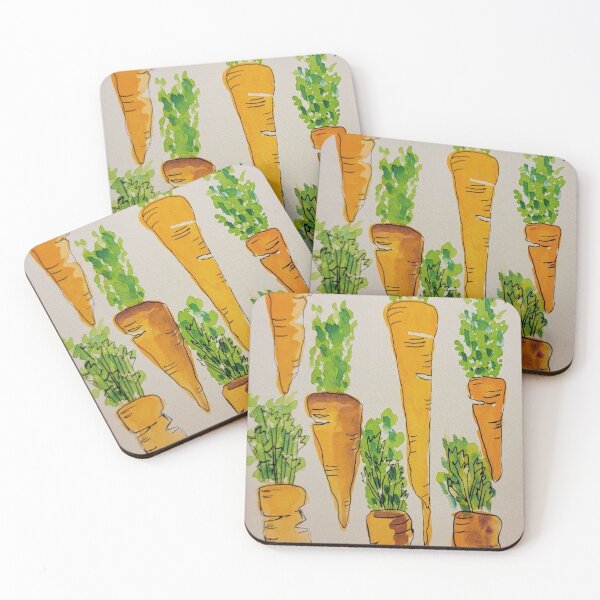 Item preview, Watercolor Carrots designed and sold by Font and Flaura.