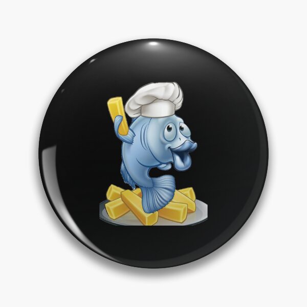 Item preview, fish chips potato cartoon designed and sold by Ontornonano.