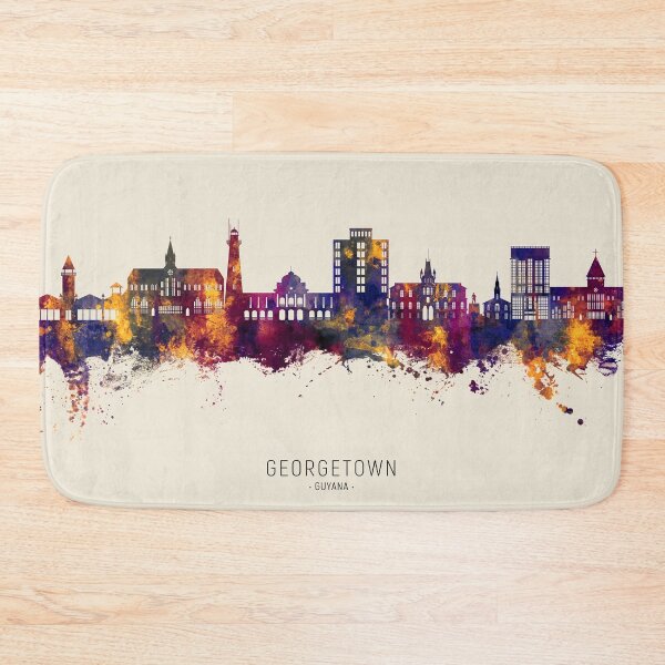 Item preview, Georgetown Guyana Skyline designed and sold by ArtPrints.