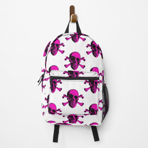 Item preview, Skull and cross bones Pink and Black designed and sold by EvilLeftHand.