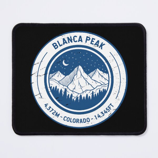 Item preview, Blanca Peak Colorado | Hiking | Skiing designed and sold by KrisSidDesigns.