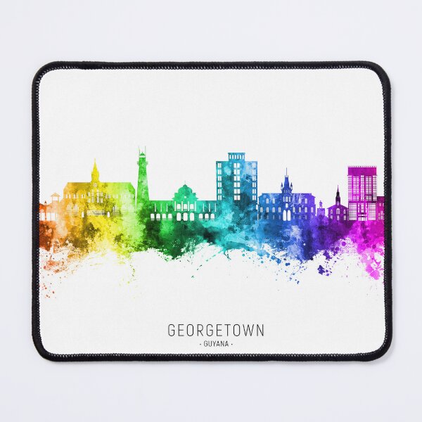 Item preview, Georgetown Guyana Skyline designed and sold by ArtPrints.