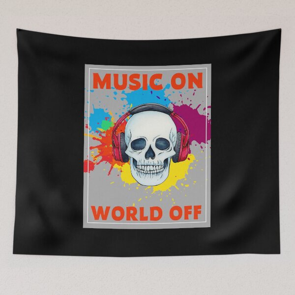 Item preview, Music On World Off designed and sold by meachsmileyr11.