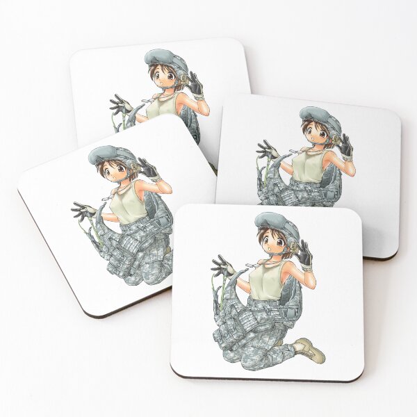Aperçu de l'œuvre Cadeaux drôles Anime militaire Pistolet mignon Avez-vous besoin de garçons filles créée et vendue par JasmineArmitArt.