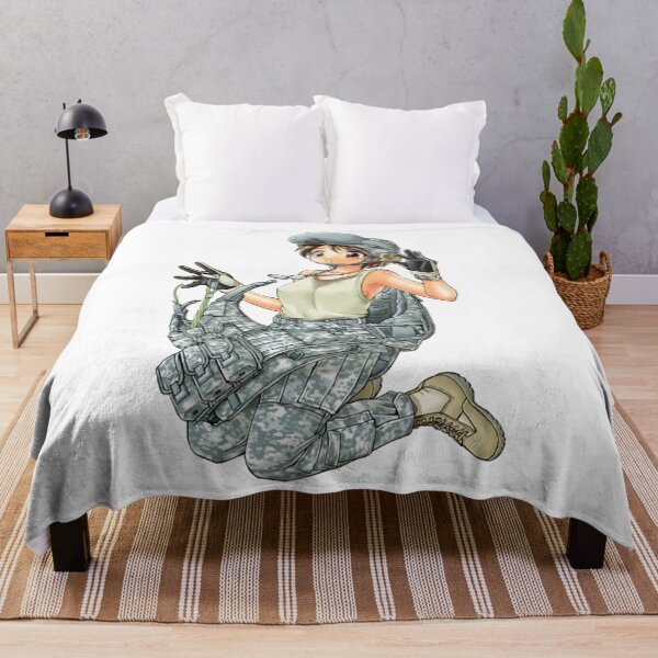 Aperçu de l'œuvre Cadeaux drôles Anime militaire Pistolet mignon Avez-vous besoin de garçons filles créée et vendue par JasmineArmitArt.