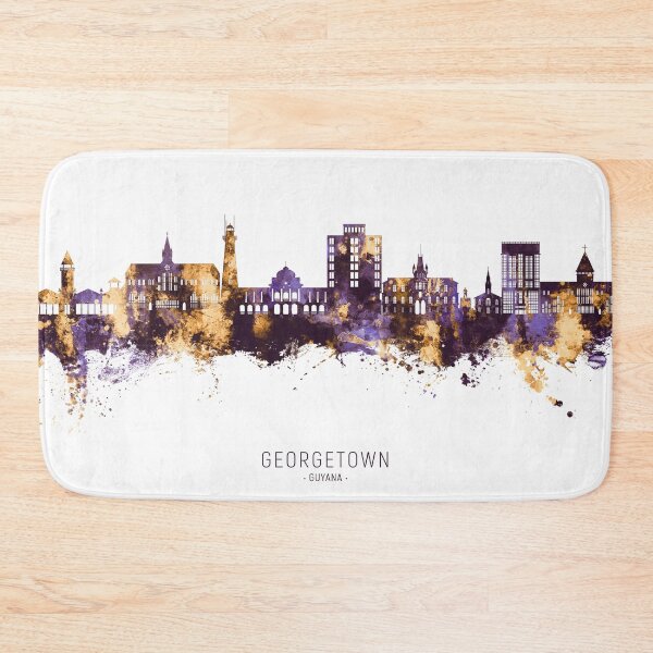 Item preview, Georgetown Guyana Skyline designed and sold by ArtPrints.