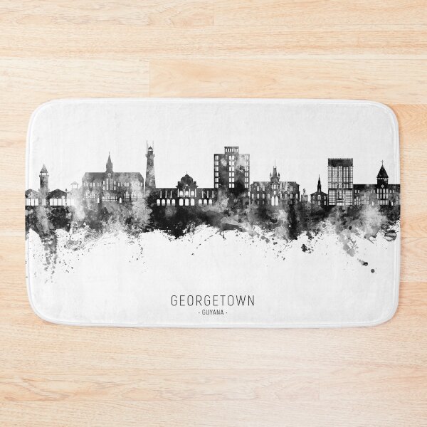 Item preview, Georgetown Guyana Skyline designed and sold by ArtPrints.