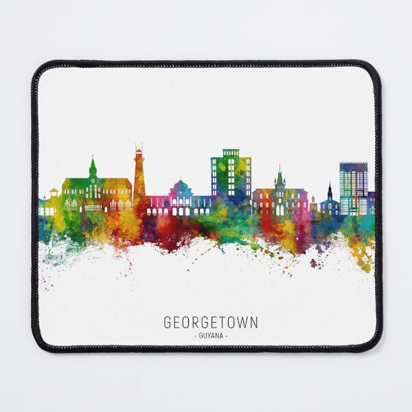 Item preview, Georgetown Guyana Skyline designed and sold by ArtPrints.