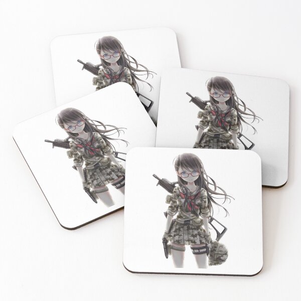 Aperçu de l'œuvre Cadeaux drôles Anime militaire Pistolet mignon Tomber amoureux Garçons Filles créée et vendue par JasmineArmitArt.
