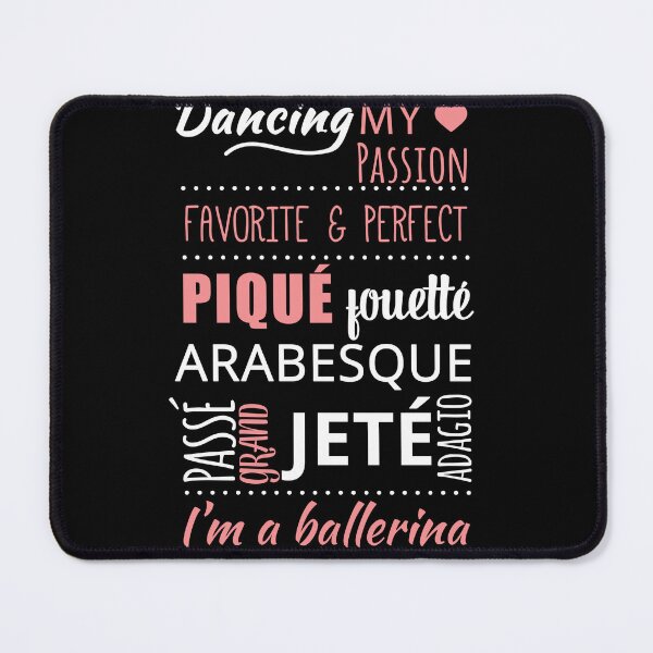 Item preview, I'm a Ballerina !! Ballet Words Classical dance designed and sold by Bebichic.