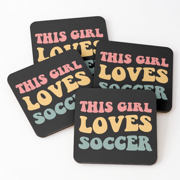 Item preview, This Girl Loves Soccer I designed and sold by Lemon Pepper.