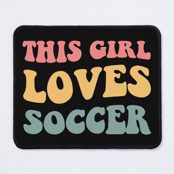 Item preview, This Girl Loves Soccer I designed and sold by Lemon Pepper.