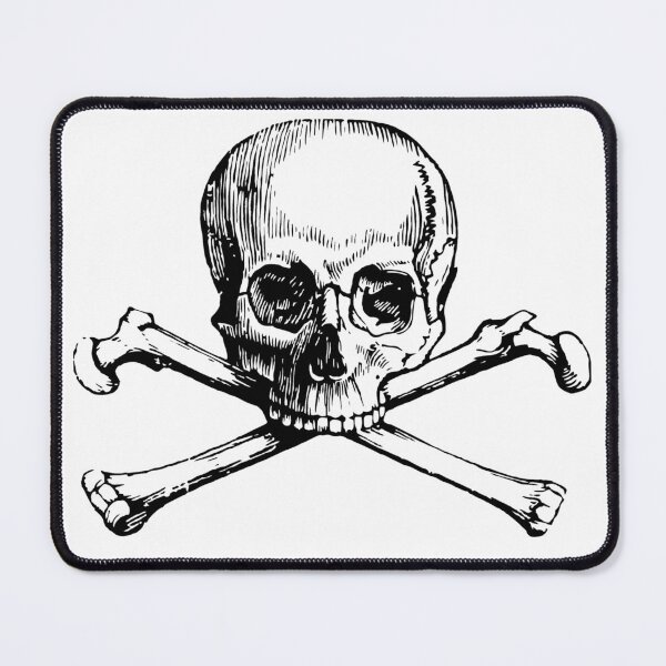 Item preview, Vintage Skull & Cross bones designed and sold by EvilLeftHand.