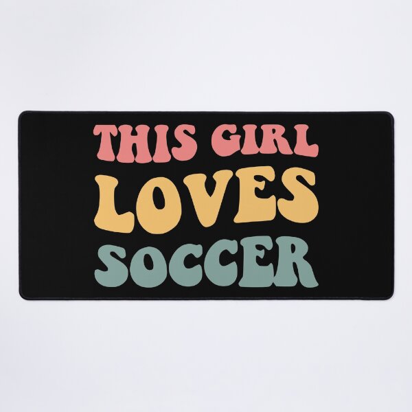 Item preview, This Girl Loves Soccer I designed and sold by Lemon Pepper.
