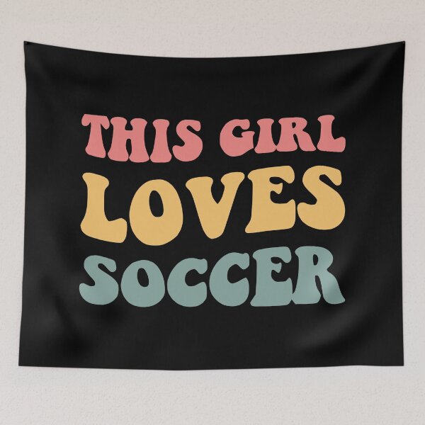 Item preview, This Girl Loves Soccer I designed and sold by Lemon Pepper.