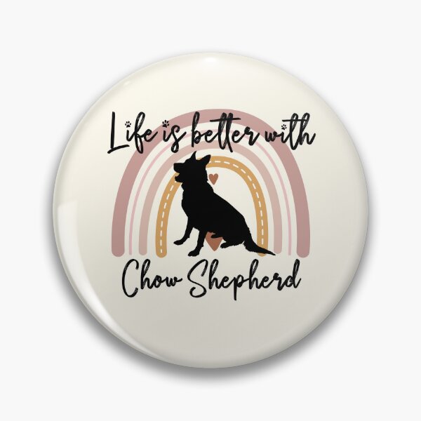 Artikelvorschau, Chow Shepherd Dog Rainbow Aesthetic Boho entworfen und verkauft von rafaeltto.
