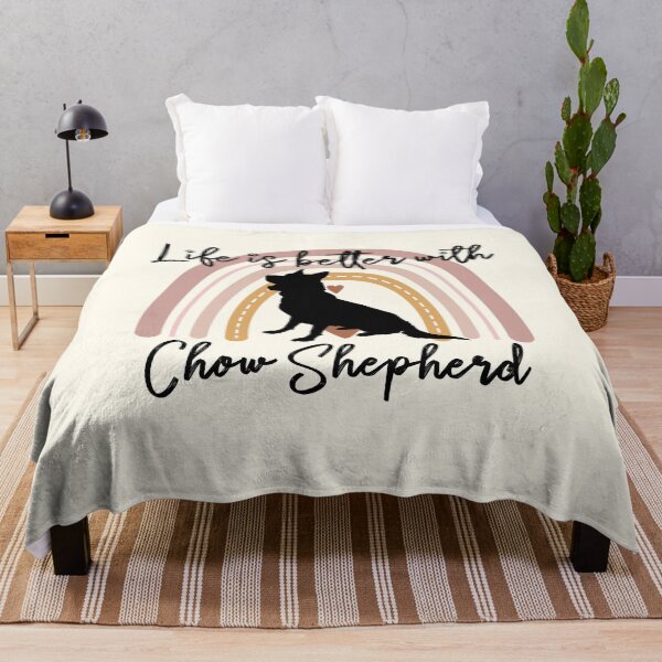 Artikelvorschau, Chow Shepherd Dog Rainbow Aesthetic Boho entworfen und verkauft von rafaeltto.