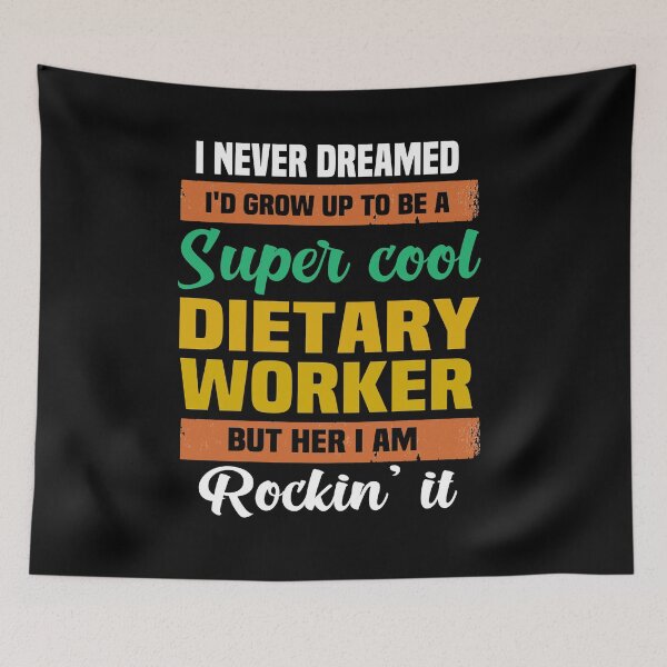 Item preview, Dietary Worker Gifts Funny Service Worker Week Appreciation  designed and sold by Nedskr.