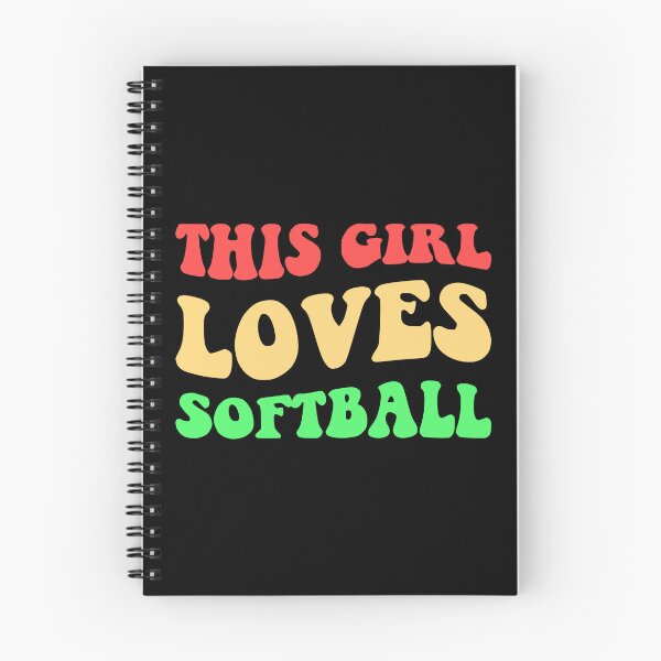 Item preview, This Girl Loves Softball I designed and sold by Lemon Pepper.
