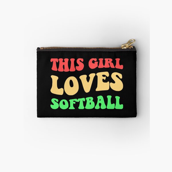 Item preview, This Girl Loves Softball I designed and sold by Lemon Pepper.