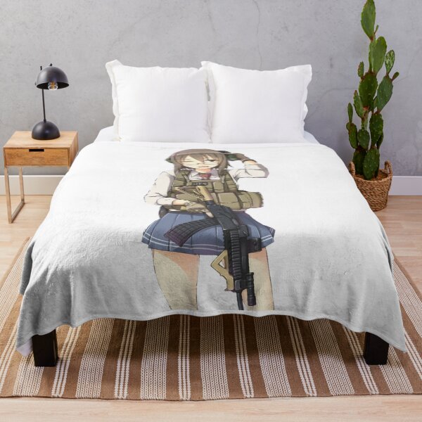 Aperçu de l'œuvre Obtenez plus d'anime militaire Cute Gun Incroyable Get The Boys Girls créée et vendue par JasmineArmitArt.