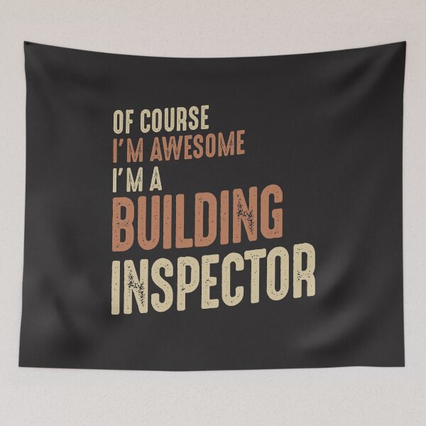Item preview, I'm Awesome I'm a Building Inspector Funny Job designed and sold by cidolopez.
