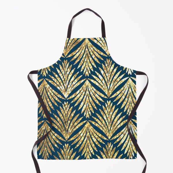 Item preview, Gold Palm Art Deco Style Gatsby designed and sold by Bebichic.