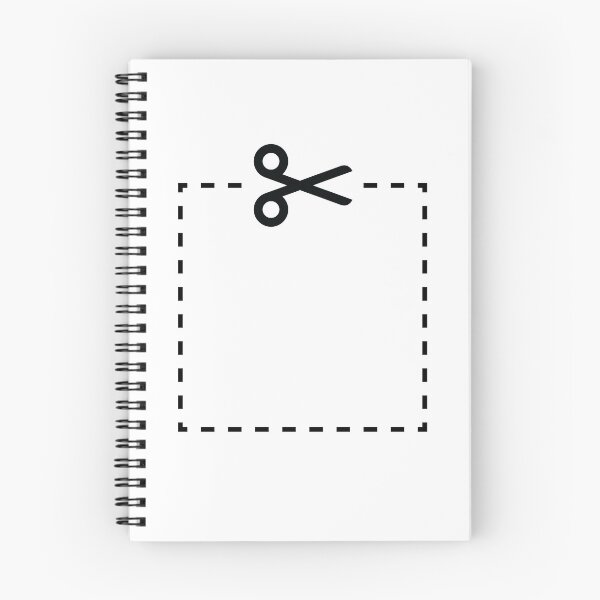 Item preview, Cut Here Square designed and sold by andreasedren.