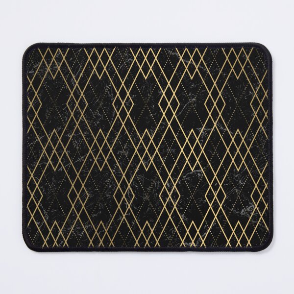 Artikelvorschau, Gatsby im Art-Deco-Marmorstil aus schwarzem Gold entworfen und verkauft von Bebichic.