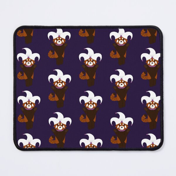 Item preview, Red panda disguised as a harlequin for Halloween designed and sold by Samuel-Ruhland.