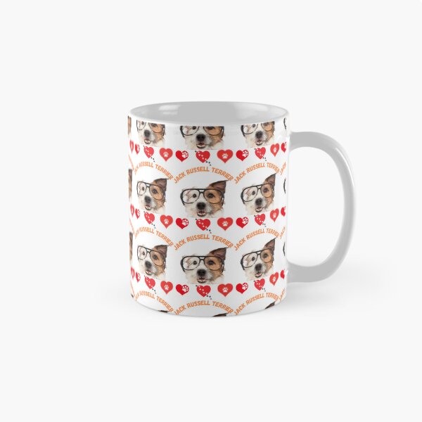 Artikelvorschau, Jack Russell Terrier Perfekt für das Café, ein zwangloses Wochenende, das Bauernhaus oder als Geschenk. Streichle alle Hunde! entworfen und verkauft von AJSFunnyShirts.