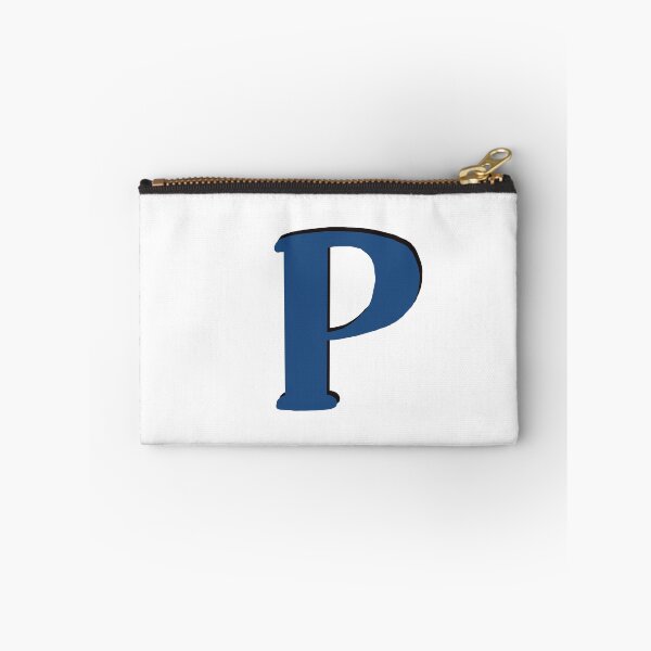 Item preview, Letter p blue initial monogram alphabet P Capital P designed and sold by Antique-Gifts.
