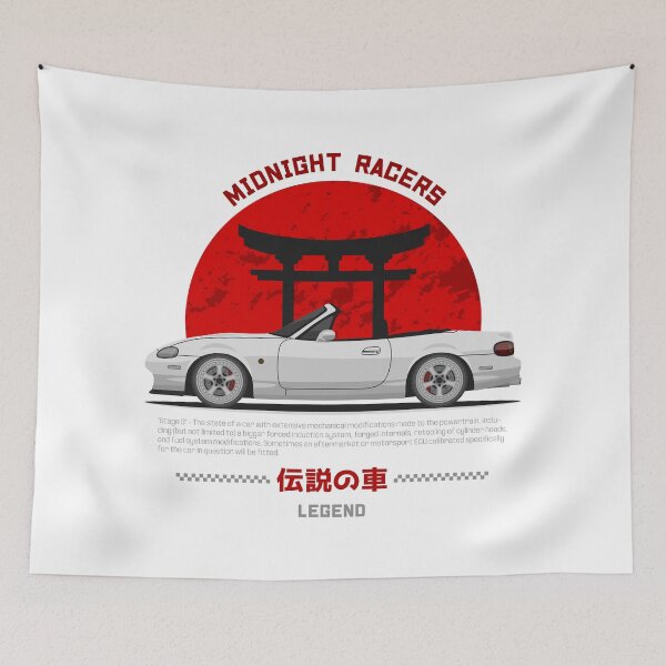 Item preview, Tuner White NB Miata Roadster JDM designed and sold by goldentuners.