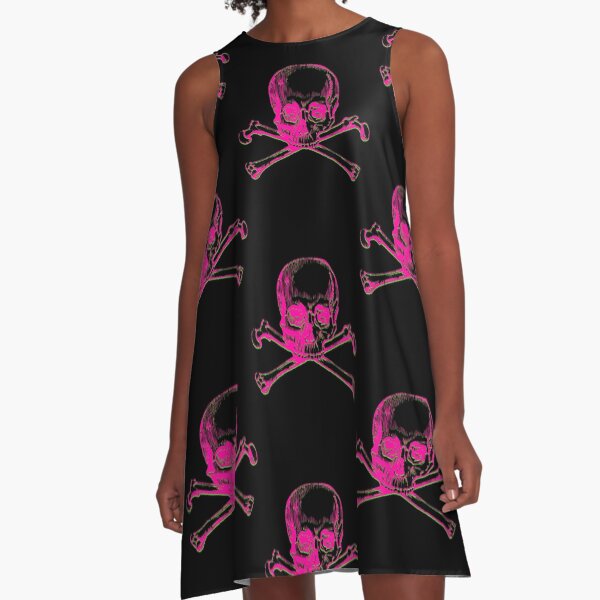Item preview, Punk Skull Pink designed and sold by EvilLeftHand.
