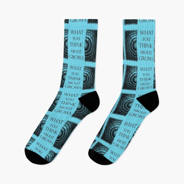 Item preview, What You Think About Grows, the Ripple Effect Light Blue Background designed and sold by SpiritGifts.
