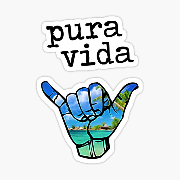 Pura Vida Sticker